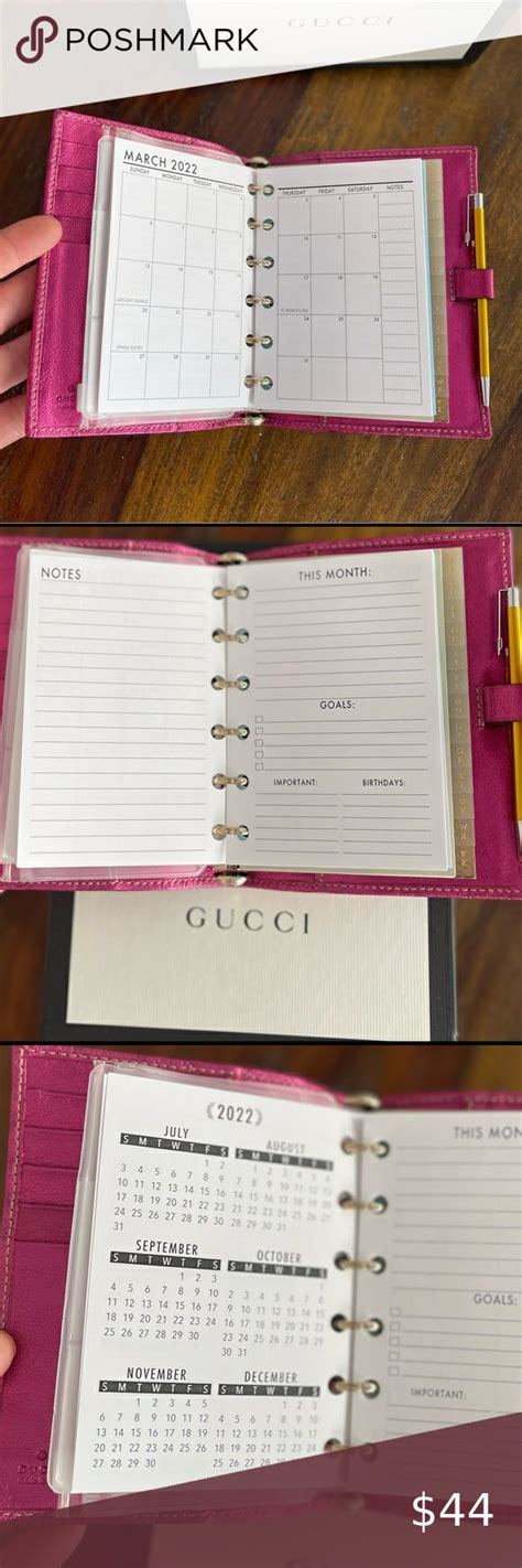gucci agenda refill 2022